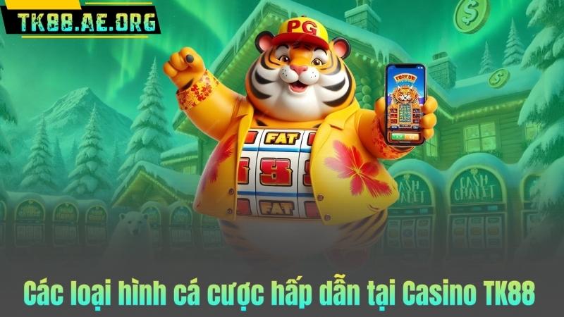Các loại hình cá cược hấp dẫn tại Casino TK88