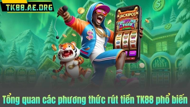 Tổng quan các phương thức rút tiền TK88 phổ biến